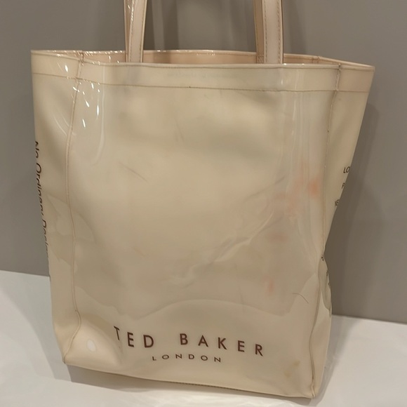 TED BAKER shoulder bag with rose gold accent bow - Picture 6 of 6
